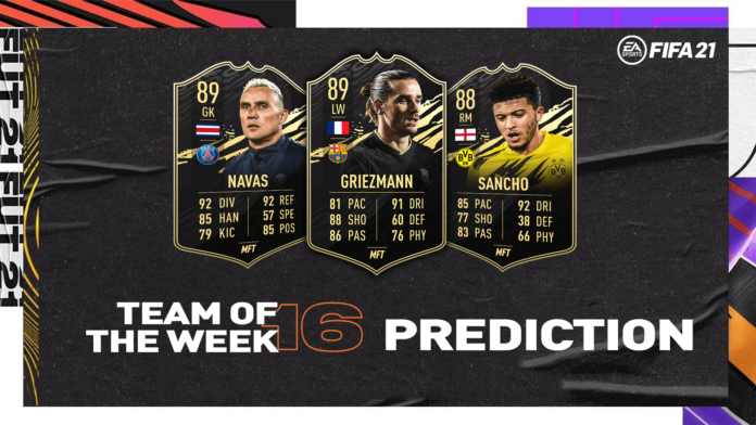 FIFA 21 – New Icon SBCs And Team Of The Week 16