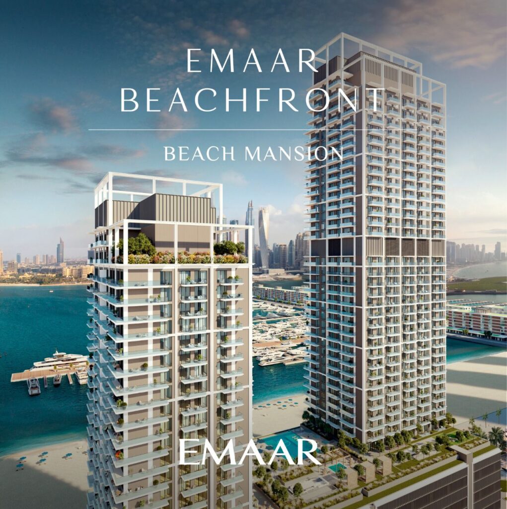 How do Emaar Beachfront Dubai Apartments Offer Views of Paradise?