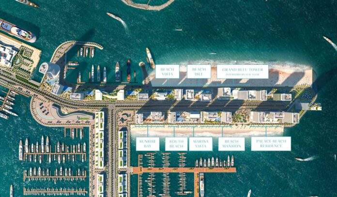 How do Emaar Beachfront Dubai Apartments Offer Views of Paradise?